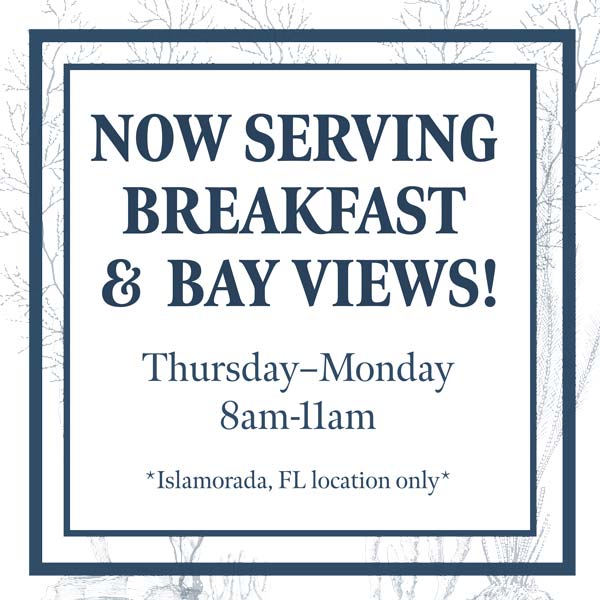 Now Serving Breakfast